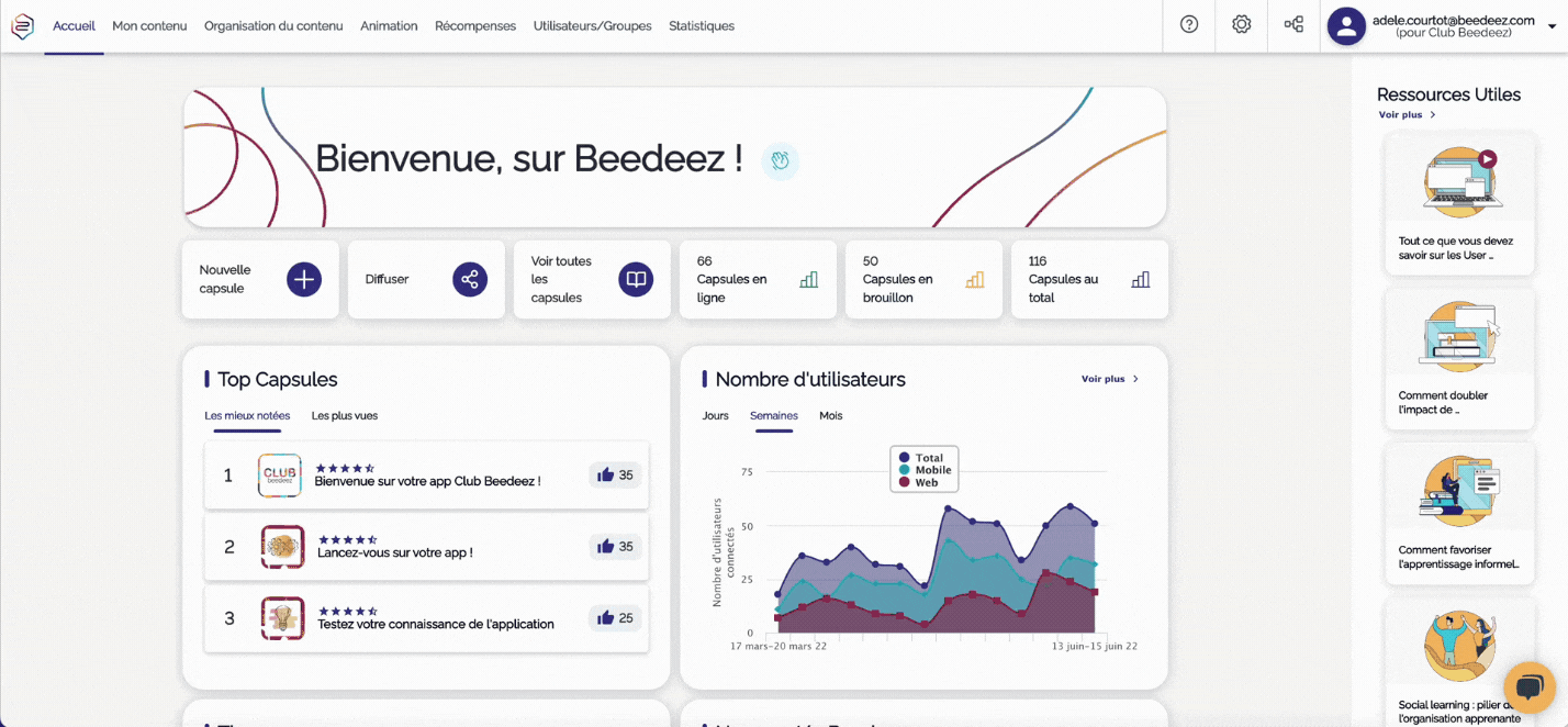 Créer un département