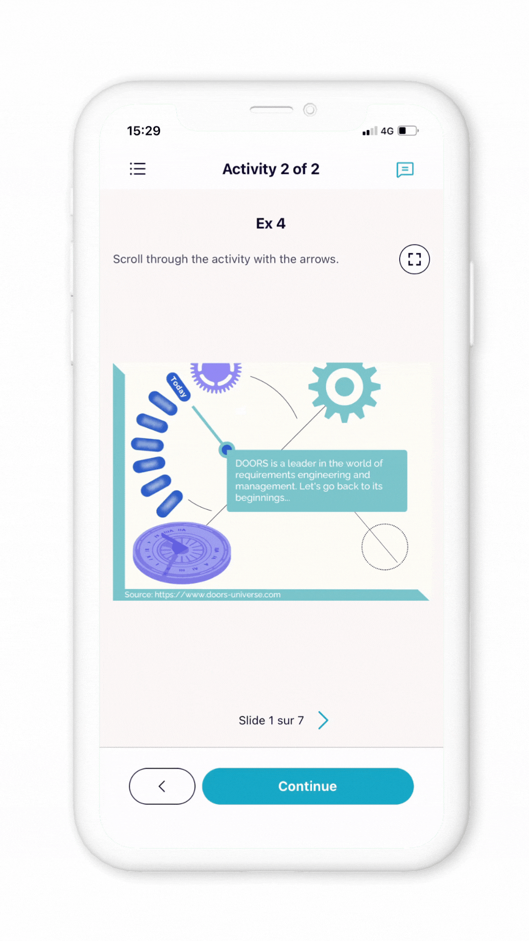 Story learning-Exemple 1