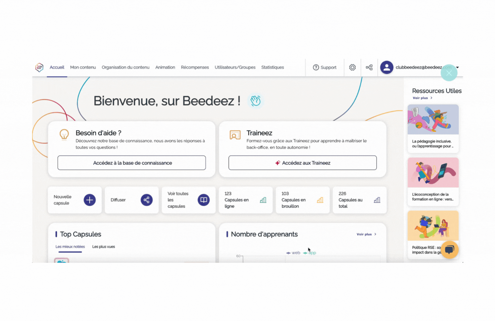 Trouver onglet utlisateurs groupes